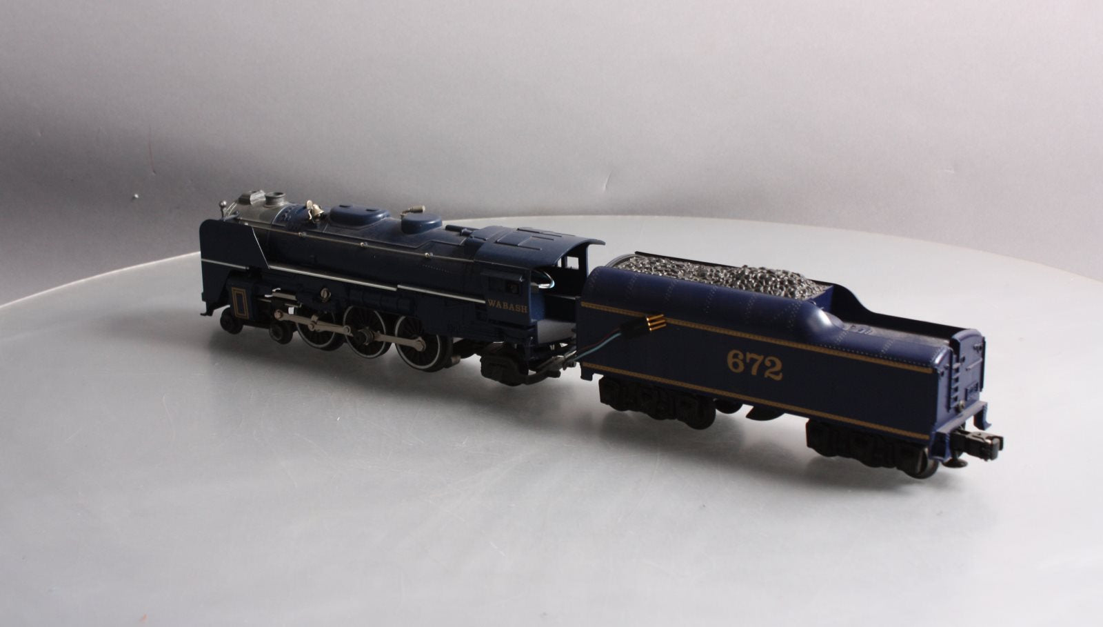 Lionel 6-8610 O Gauge Wabash 4-6-2 Steam Locomotive & Tender #672 EX/Box