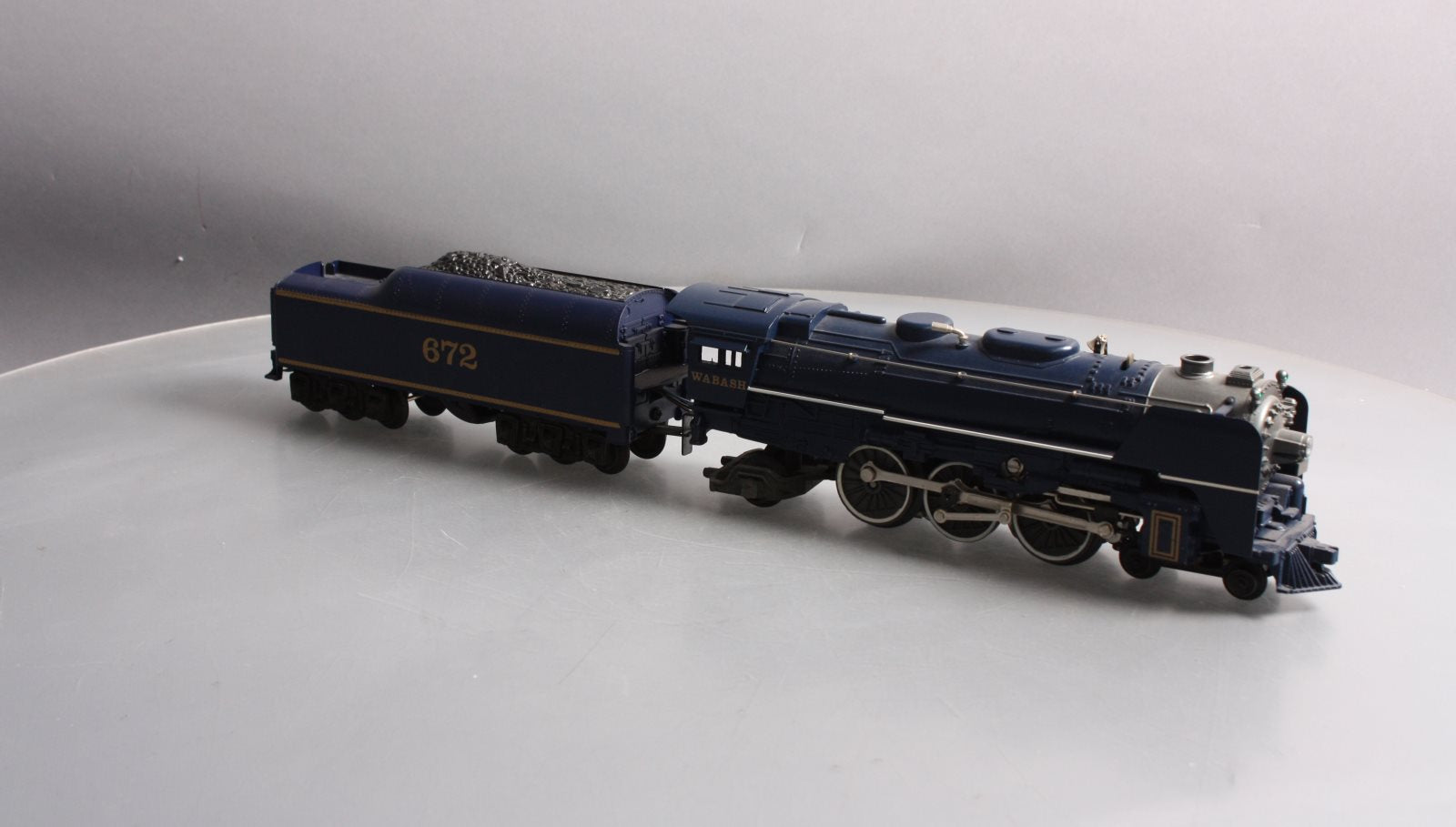 Lionel 6-8610 O Gauge Wabash 4-6-2 Steam Locomotive & Tender #672 EX/Box