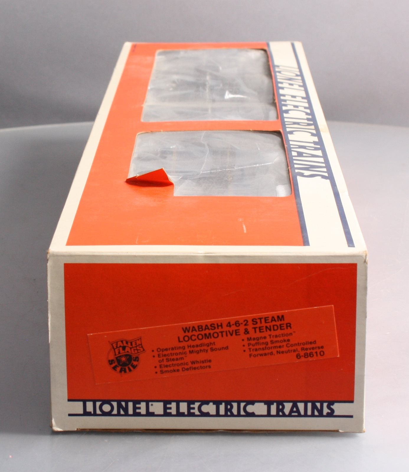 Lionel 6-8610 O Gauge Wabash 4-6-2 Steam Locomotive & Tender #672 VG/Box
