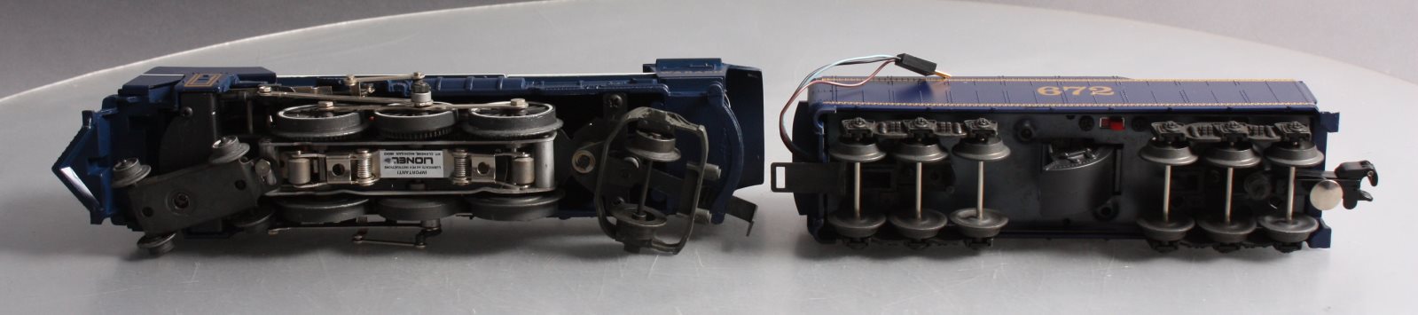 Lionel 6-8610 O Gauge Wabash 4-6-2 Steam Locomotive & Tender #672 EX/Box