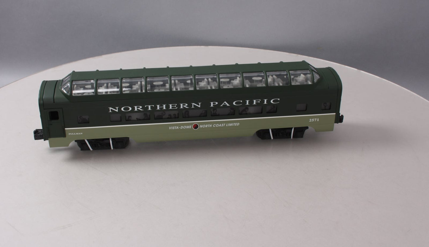 Lionel 6-19168 O Gauge Northern Pacific Full Vista Dome Coach LN/Box