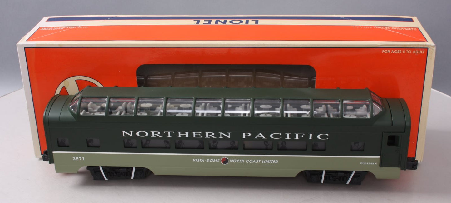 Lionel 6-19168 O Gauge Northern Pacific Full Vista Dome Coach LN/Box