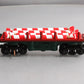American Flyer 6-49028 S Gauge Candy Cane Operating Dump Car NIB