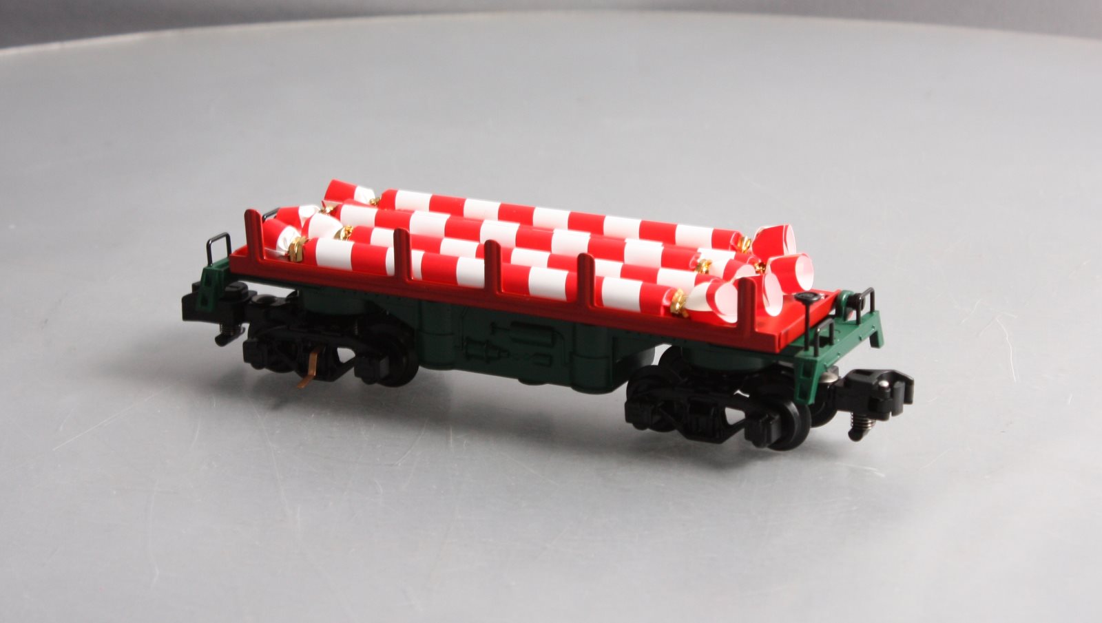 American Flyer 6-49028 S Gauge Candy Cane Operating Dump Car LN/Box