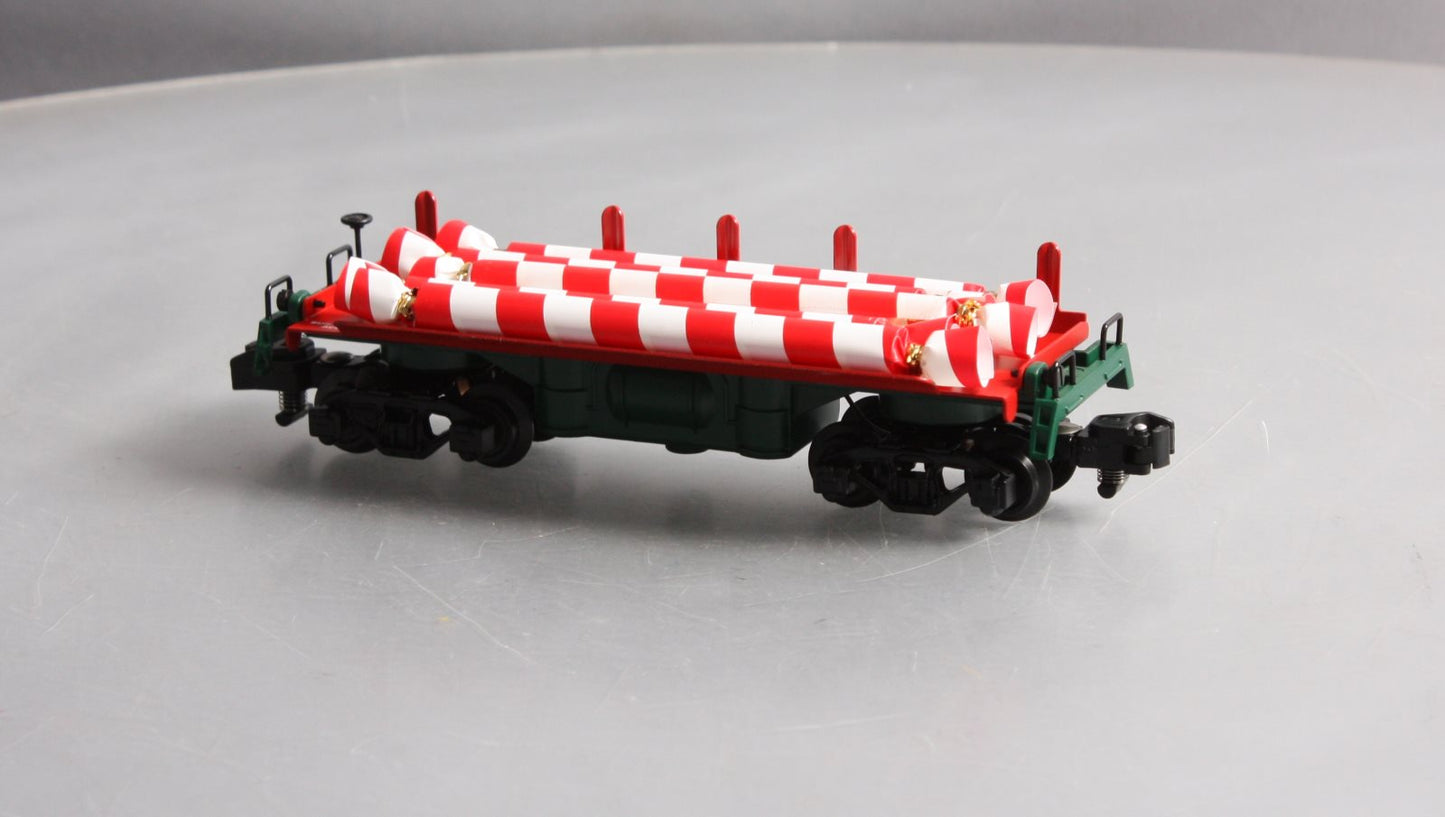 American Flyer 6-49028 S Gauge Candy Cane Operating Dump Car NIB