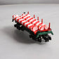 American Flyer 6-49028 S Gauge Candy Cane Operating Dump Car
