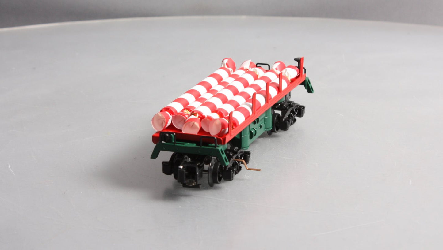 American Flyer 6-49028 S Gauge Candy Cane Operating Dump Car NIB