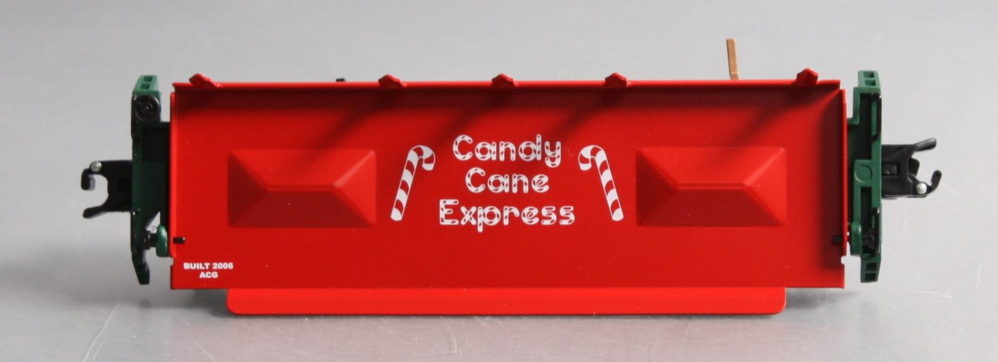 American Flyer 6-49028 S Gauge Candy Cane Operating Dump Car NIB