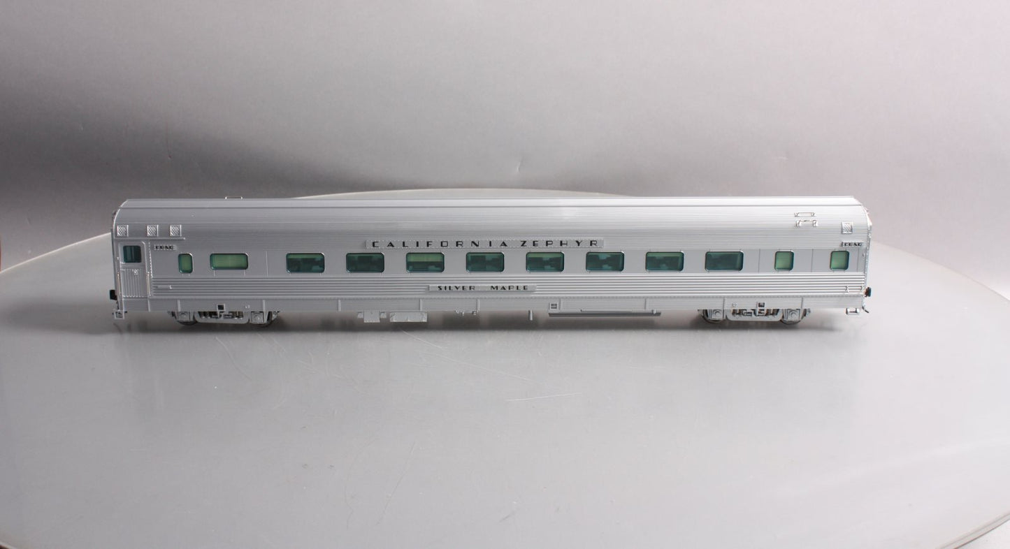 Atlas 3002186-1 O Scale CB&Q CaliZephyr "Silver Maple" Sleeping Car #400 (2Rail)