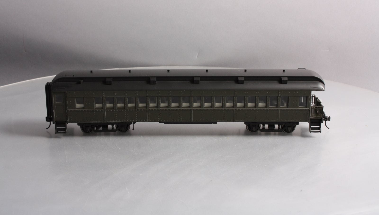 Atlas 2002750 O Scale Undecorated Trainman 60' Observation Car (2Rail)