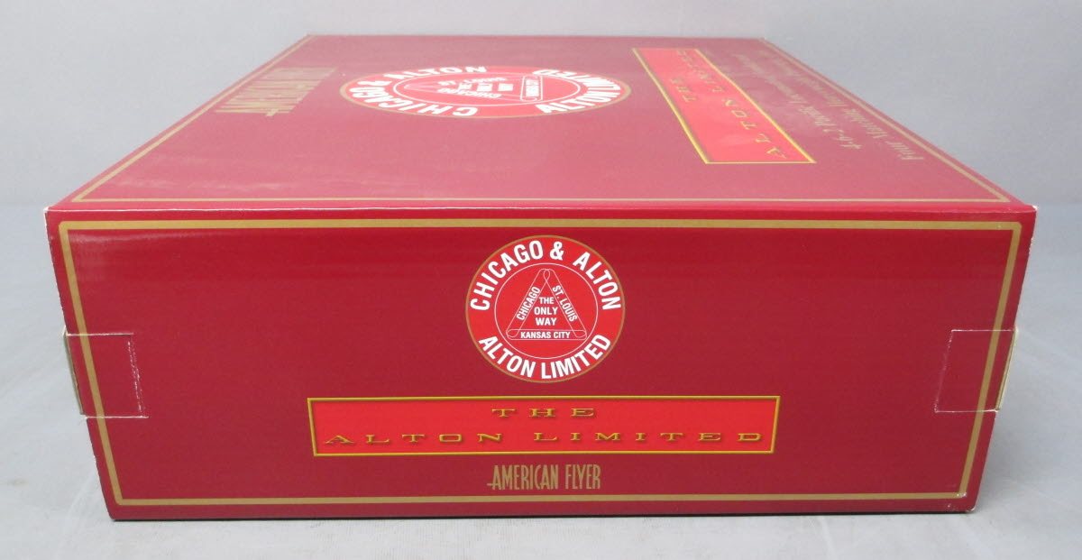 American Flyer 6-49616 S Gauge Alton Limited Steam Passenger Train Set MT/Box