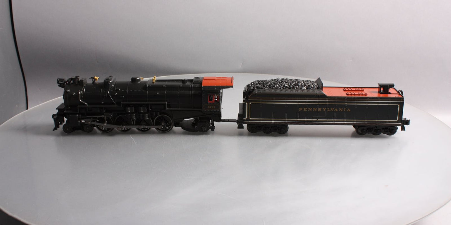 MTH 30-1579-1 O PRR 4-8-2 M-1a Steam Locomotive #6707 W/ PS2