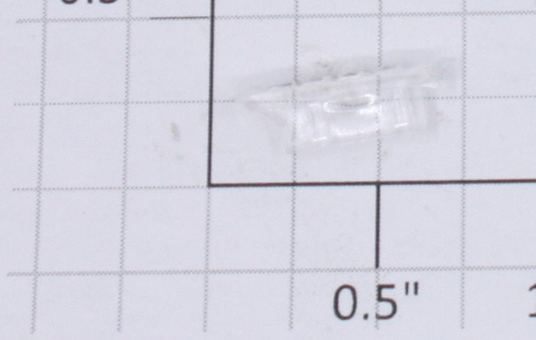 Lionel 2353-6 Right Hand Clear Raised Number Marker Lens/Number Board