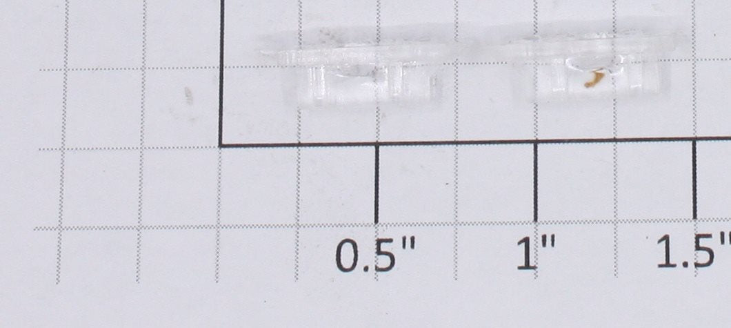 Lionel 2243-6/10 Clear Raised Number Marker Lens/Number Board Set (Pair of 2)