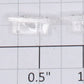 Lionel 2378-6/10 Clear Raised Number Marker Lens/Number Board Set (Pair of 2)