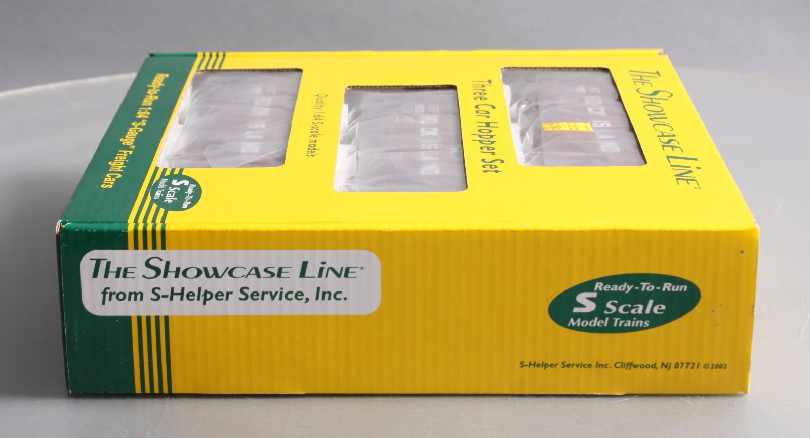 The Showcase Line 01174 S Gauge Rock Island Panel Crip Hoppers 3-Car Set LN/Box