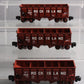 The Showcase Line 01174 S Gauge Rock Island Panel Crip Hoppers 3-Car Set LN/Box