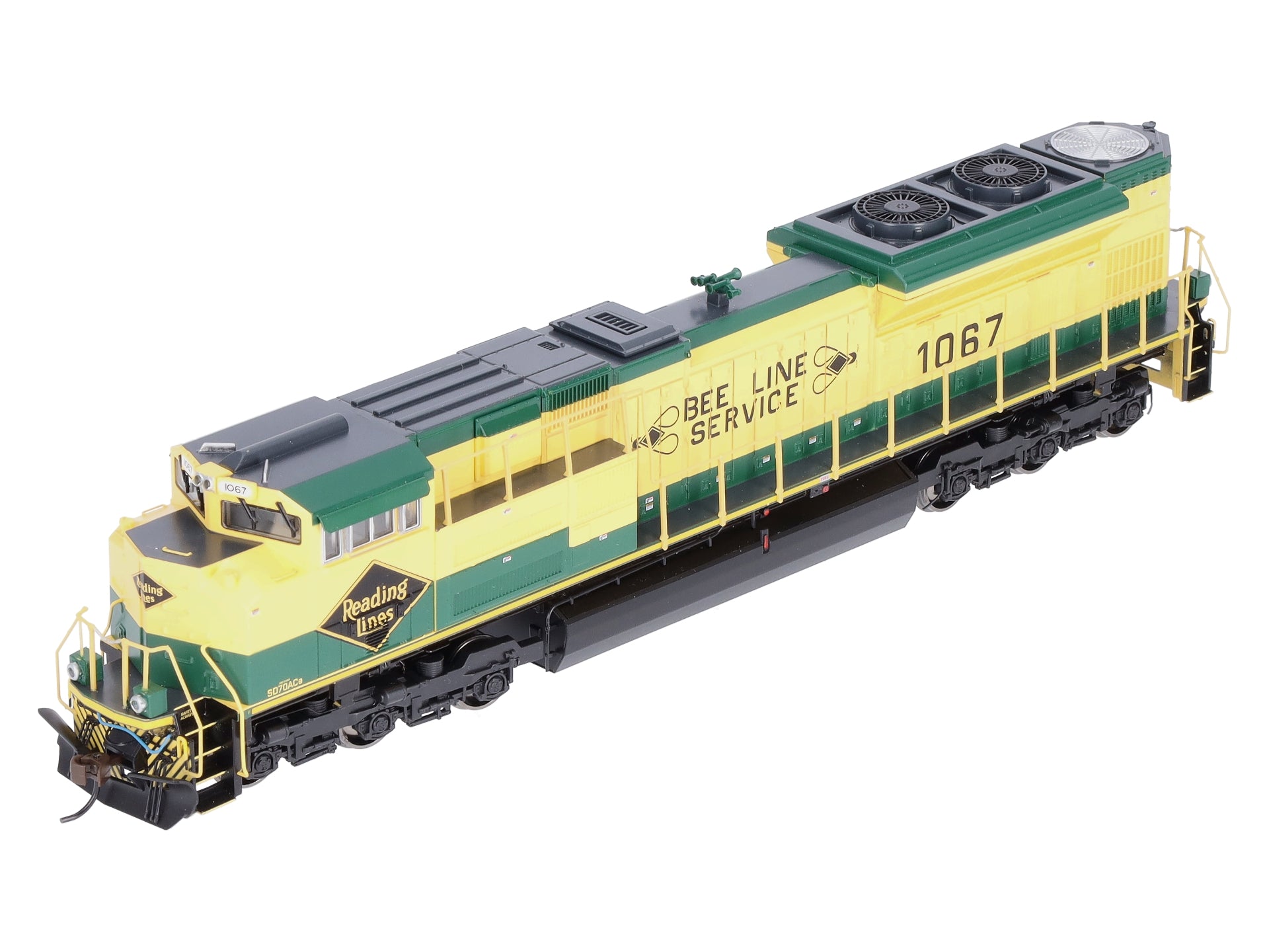 Bachmann 66008 HO Reading SD70ACe Diesel Locomotive w/ Sound/DCC #1067