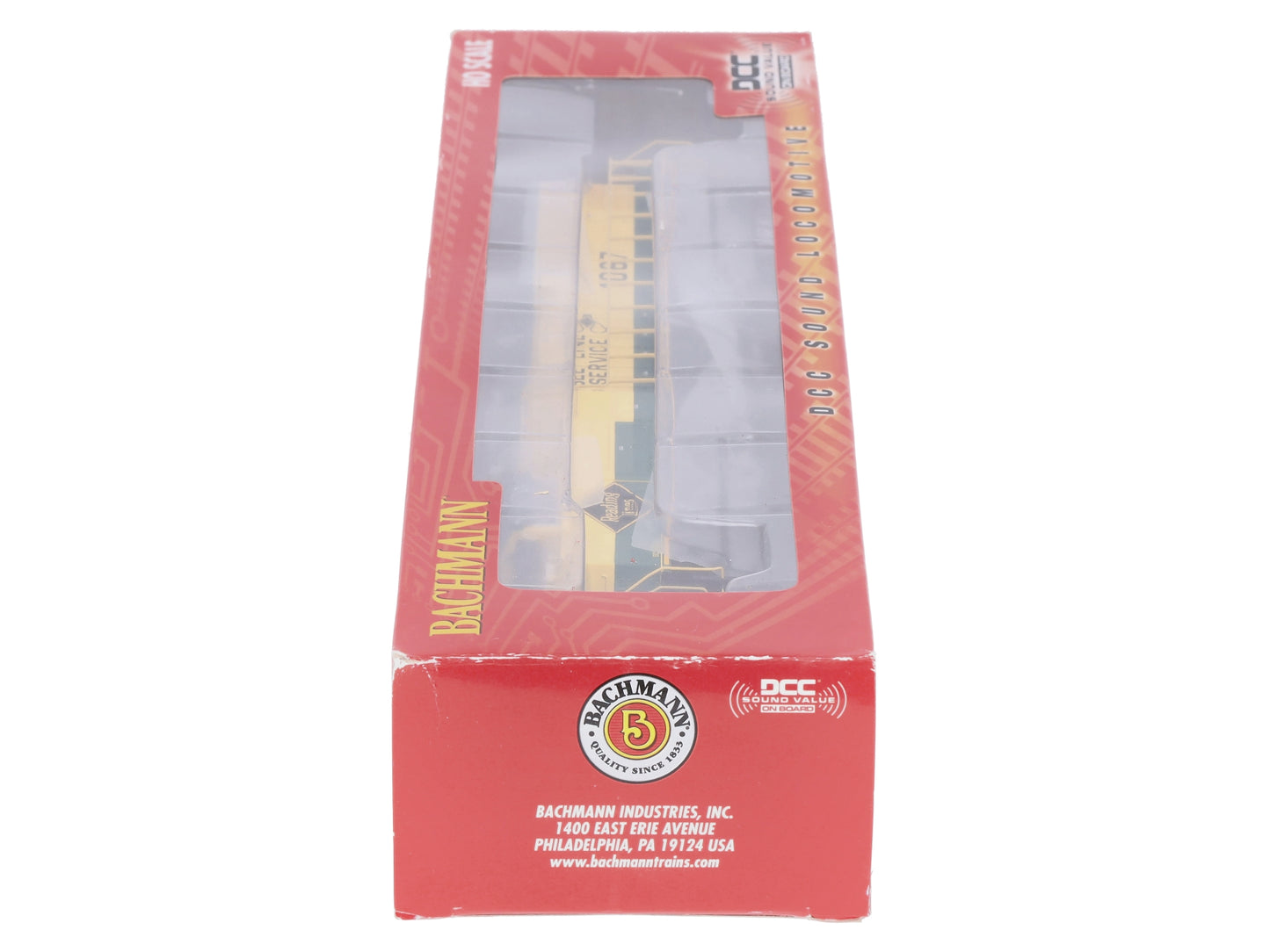 Bachmann 66008 HO Reading SD70ACe Diesel Locomotive w/ Sound/DCC #1067