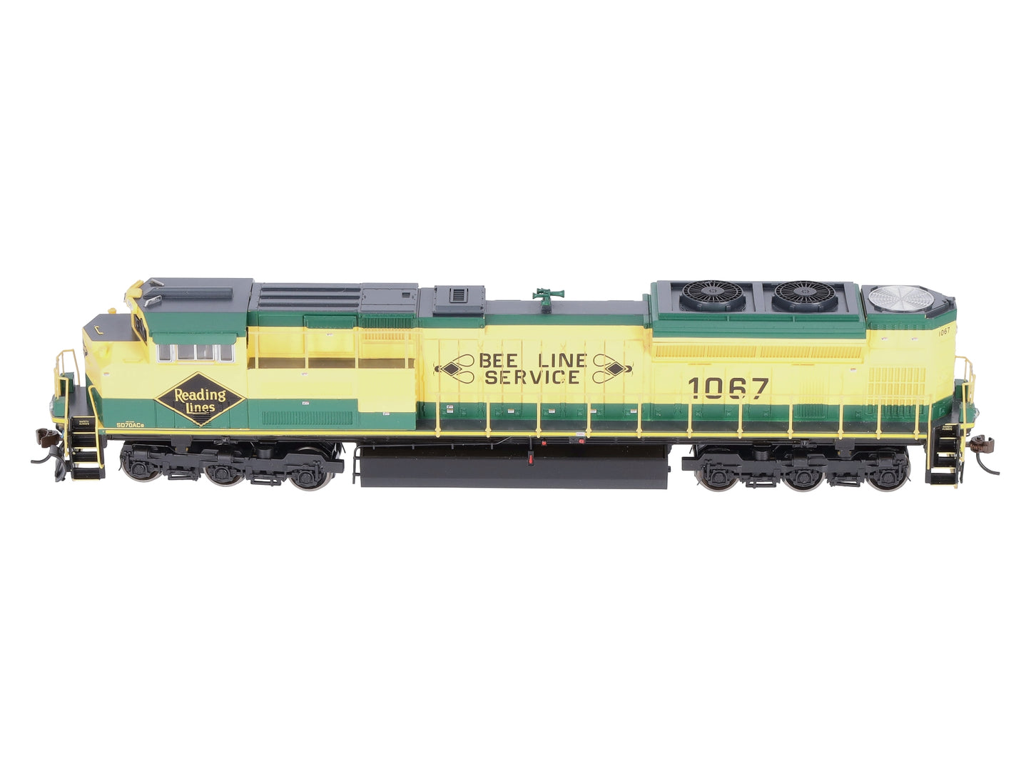 Bachmann 66008 HO Reading SD70ACe Diesel Locomotive w/ Sound/DCC #1067