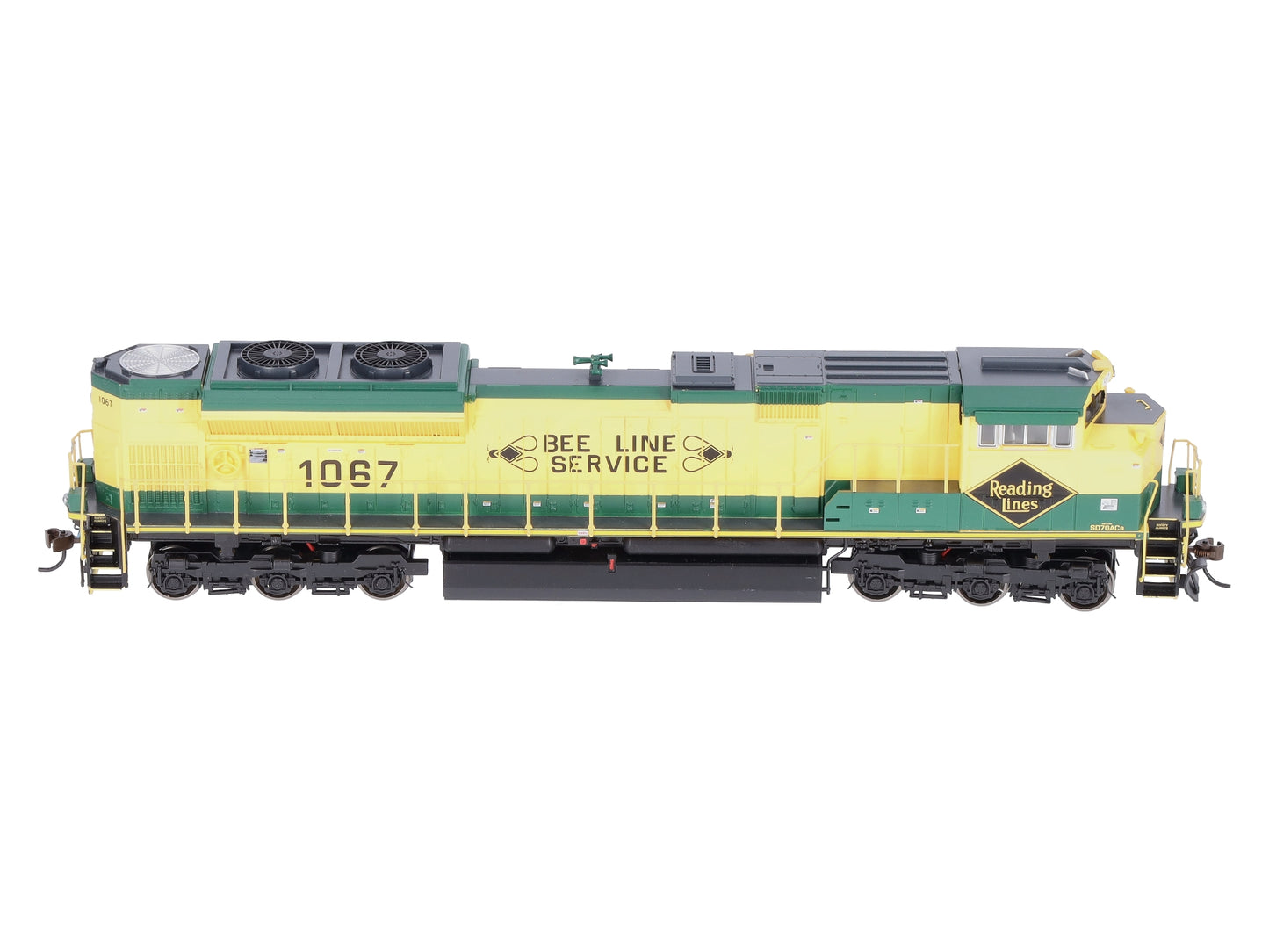 Bachmann 66008 HO Reading SD70ACe Diesel Locomotive w/ Sound/DCC #1067