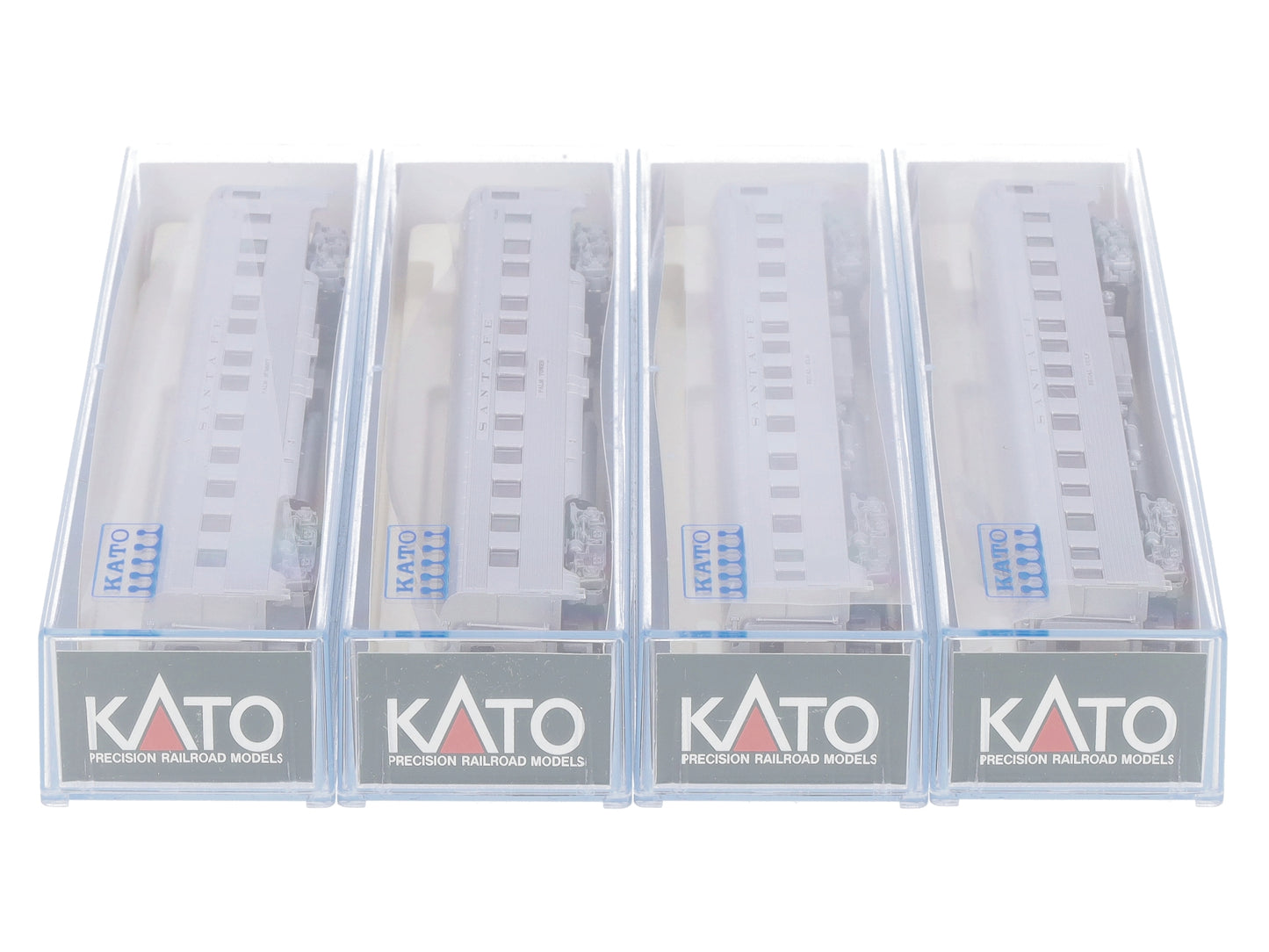 Kato 106-6004 N Santa Fe Super Chief Passenger Cars (Set of 4) NIB
