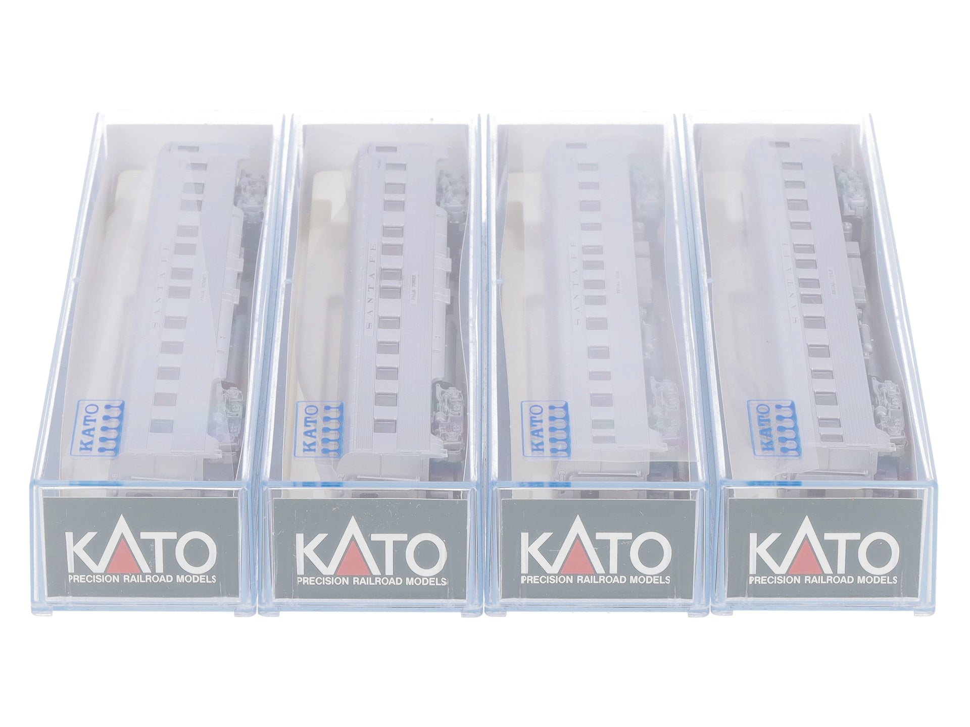 Kato 106-6004 N Santa Fe Super Chief Passenger Cars (Set of 4) NIB