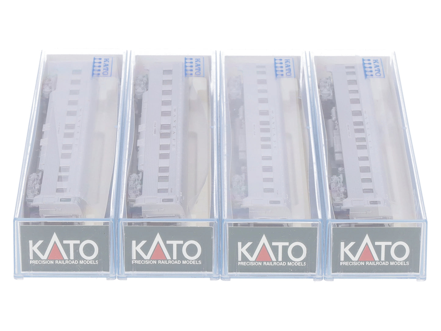 Kato 106-6004 N Santa Fe Super Chief Passenger Cars (Set of 4) LN/Box