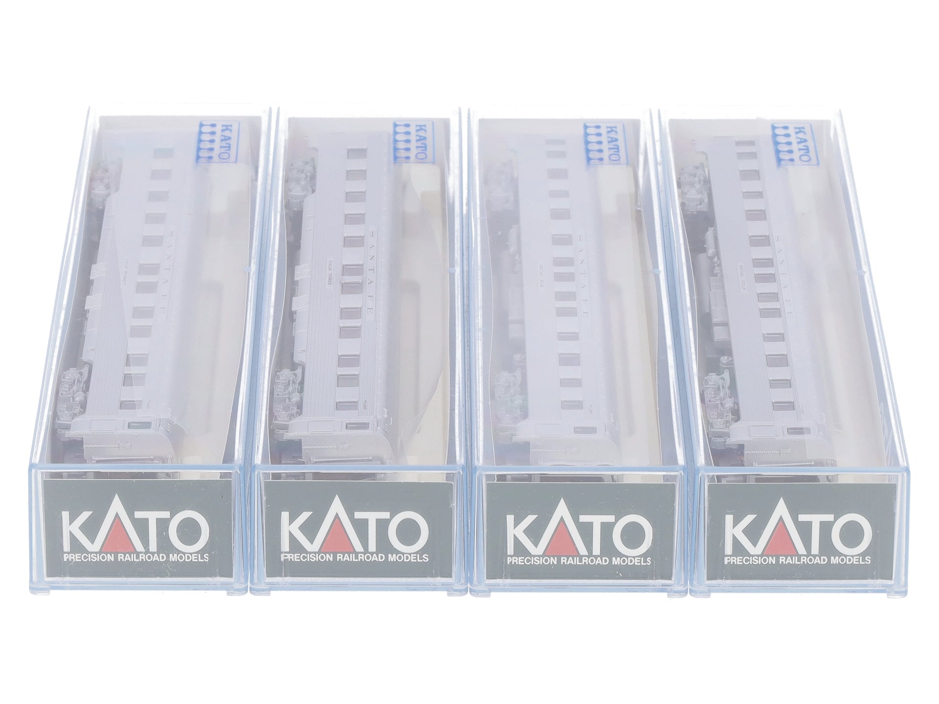 Kato 106-6004 N Santa Fe Super Chief Passenger Cars (Set of 4) NIB