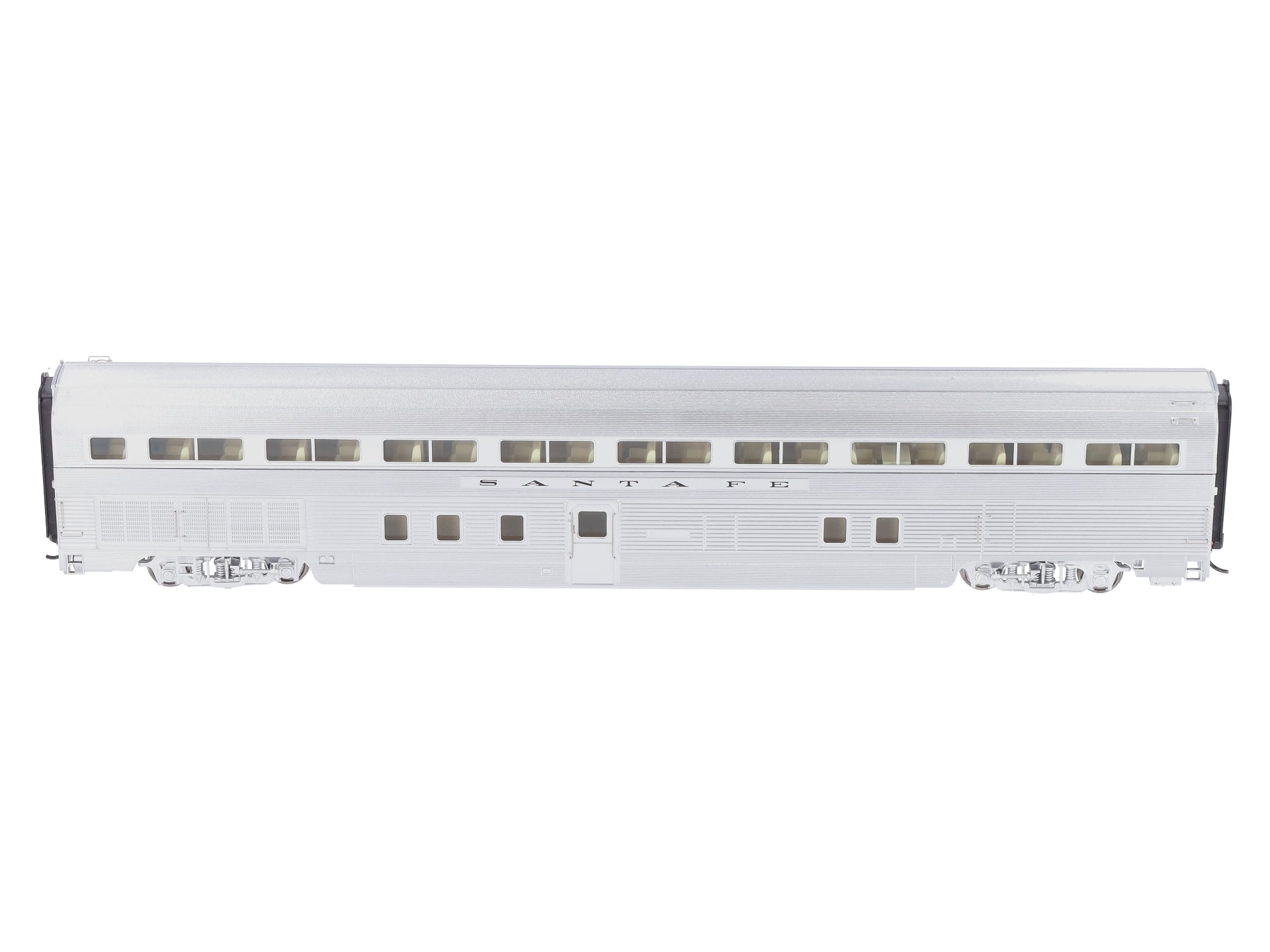 Walthers 920-9284 HO Santa Fe 85' Budd Hi-Level 72-Seat Passenger Coach Car