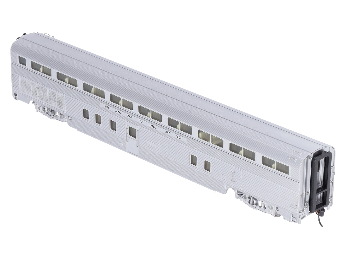 Walthers 920-9284 HO Santa Fe 85' Budd Hi-Level 72-Seat Passenger Coach Car
