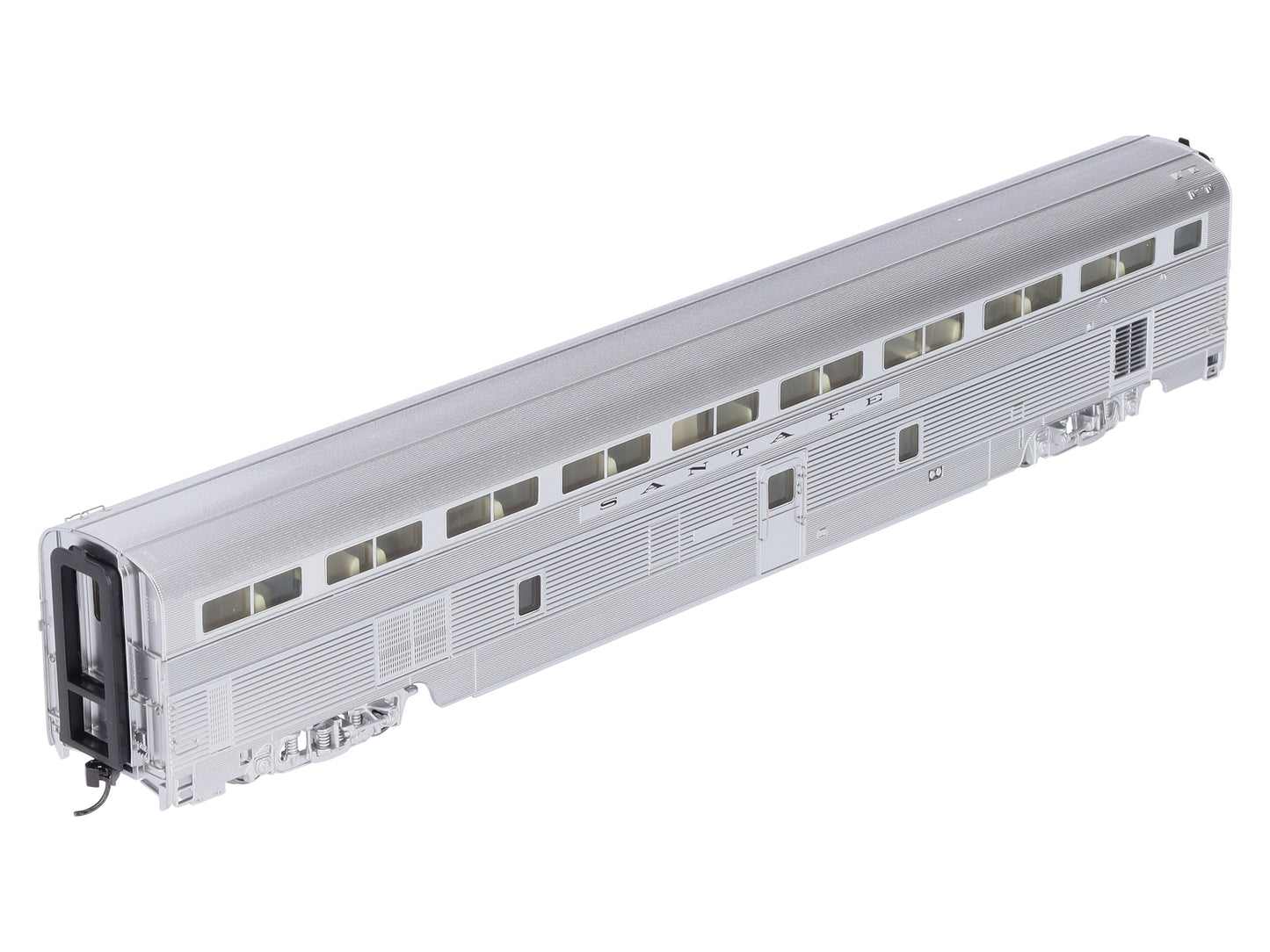 Walthers 920-9284 HO Santa Fe 85' Budd Hi-Level 72-Seat Passenger Coach Car