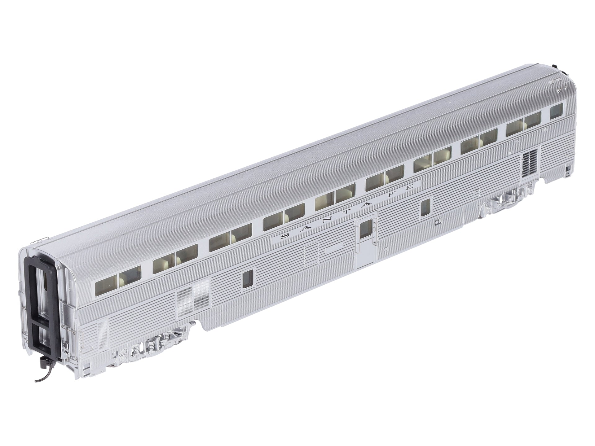 Walthers 920-9284 HO Santa Fe 85' Budd Hi-Level 72-Seat Passenger Coach Car