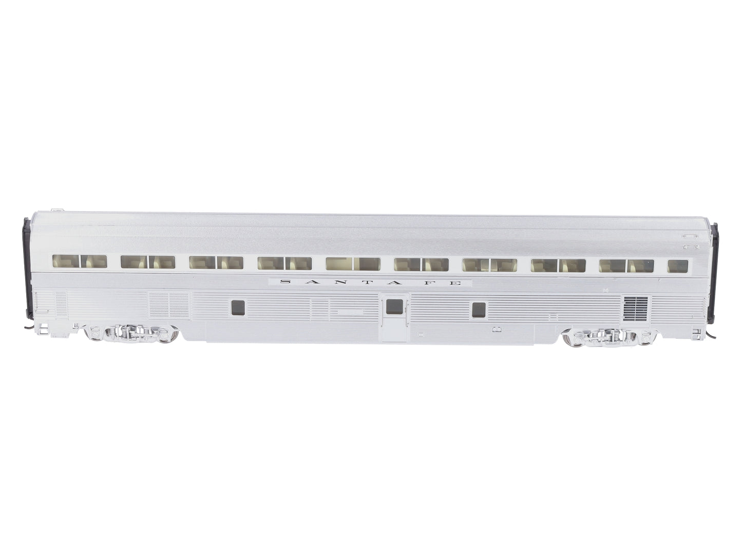 Walthers 920-9284 HO Santa Fe 85' Budd Hi-Level 72-Seat Passenger Coach Car