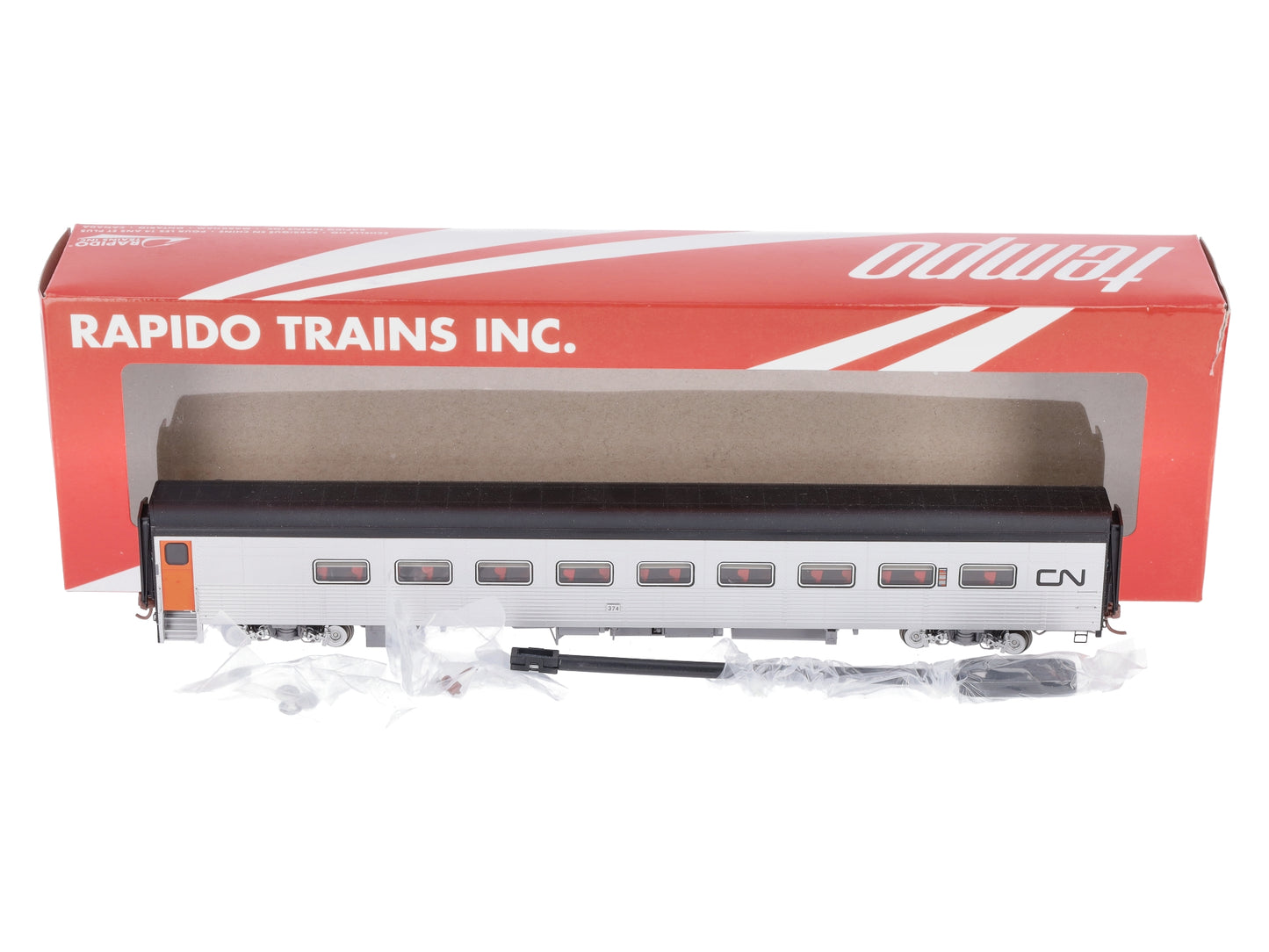 Rapido Trains 131104 HO Canadian National Tempo Coach #374