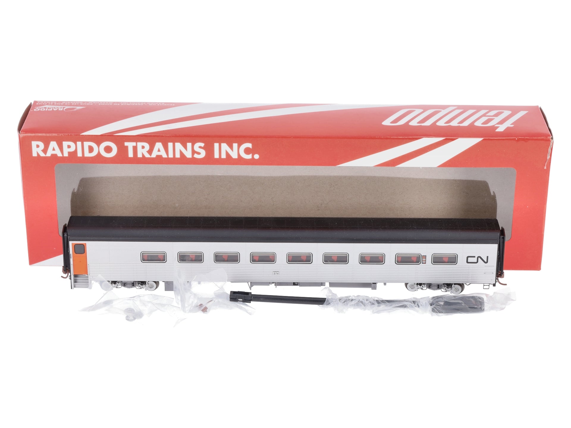 Rapido Trains 131104 HO Canadian National Tempo Coach #374