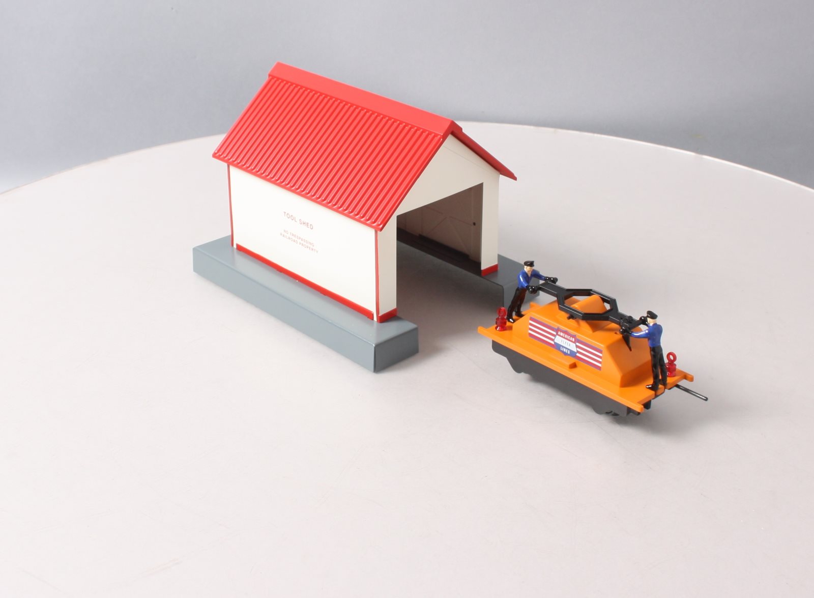 American Flyer 6-49815 S Scale Handcar With Shed #741 NIB