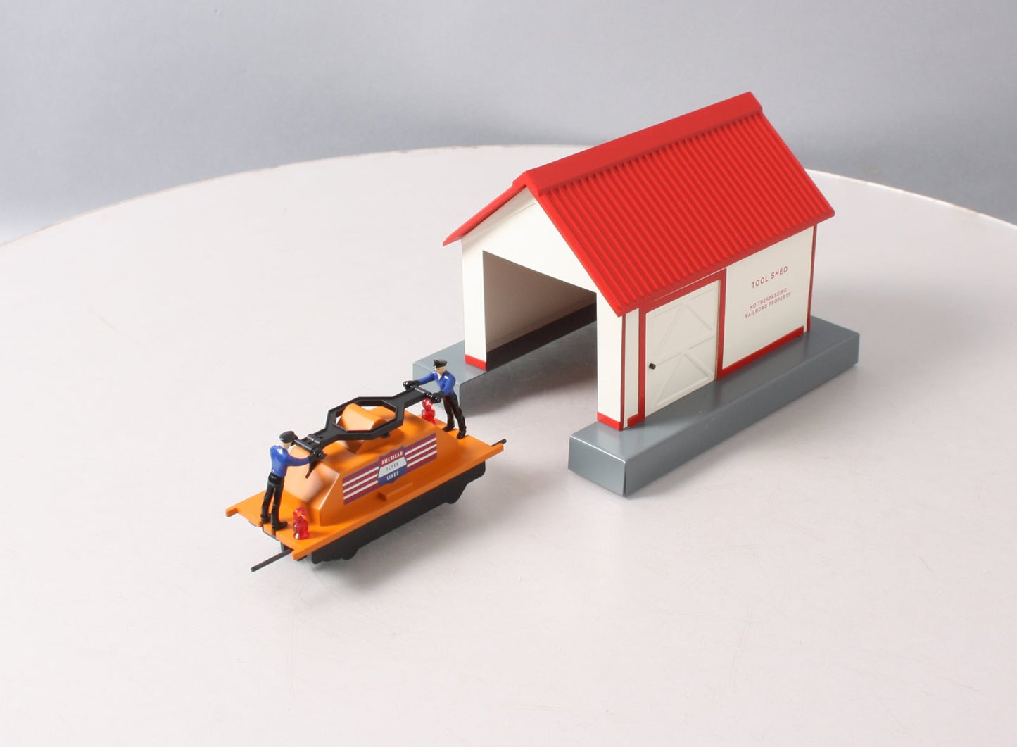 American Flyer 6-49815 S Scale Handcar With Shed #741 NIB