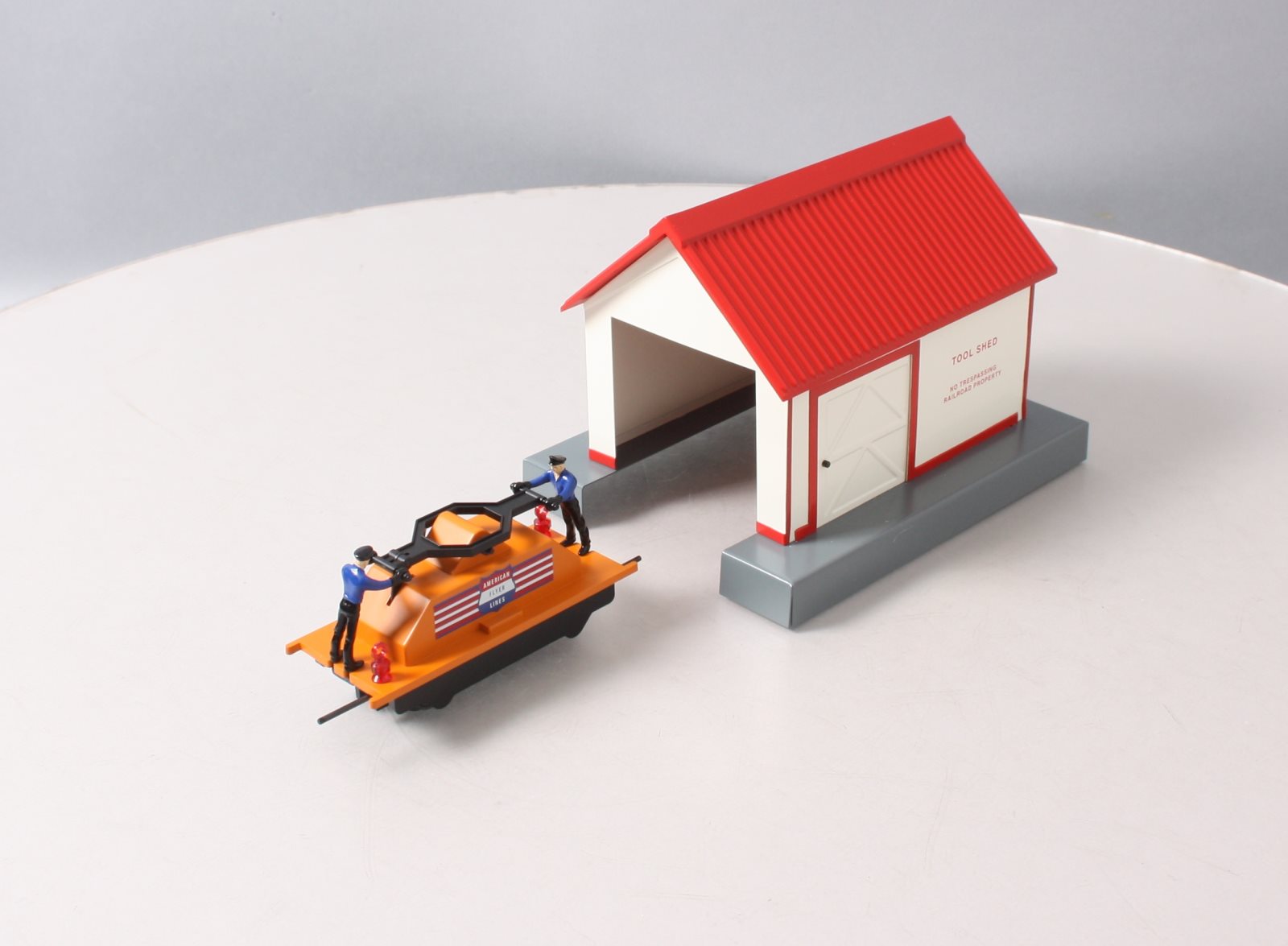 American Flyer 6-49815 S Scale Handcar With Shed #741 NIB