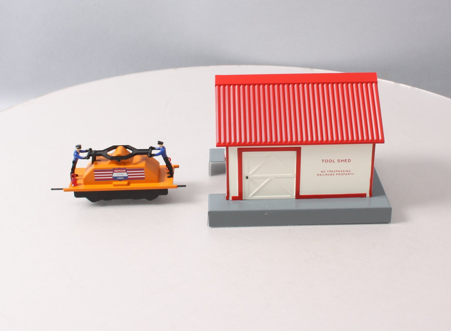 American Flyer 6-49815 S Scale Handcar With Shed #741 NIB