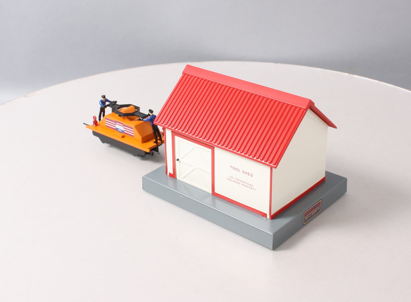 American Flyer 6-49815 S Scale Handcar With Shed #741 NIB