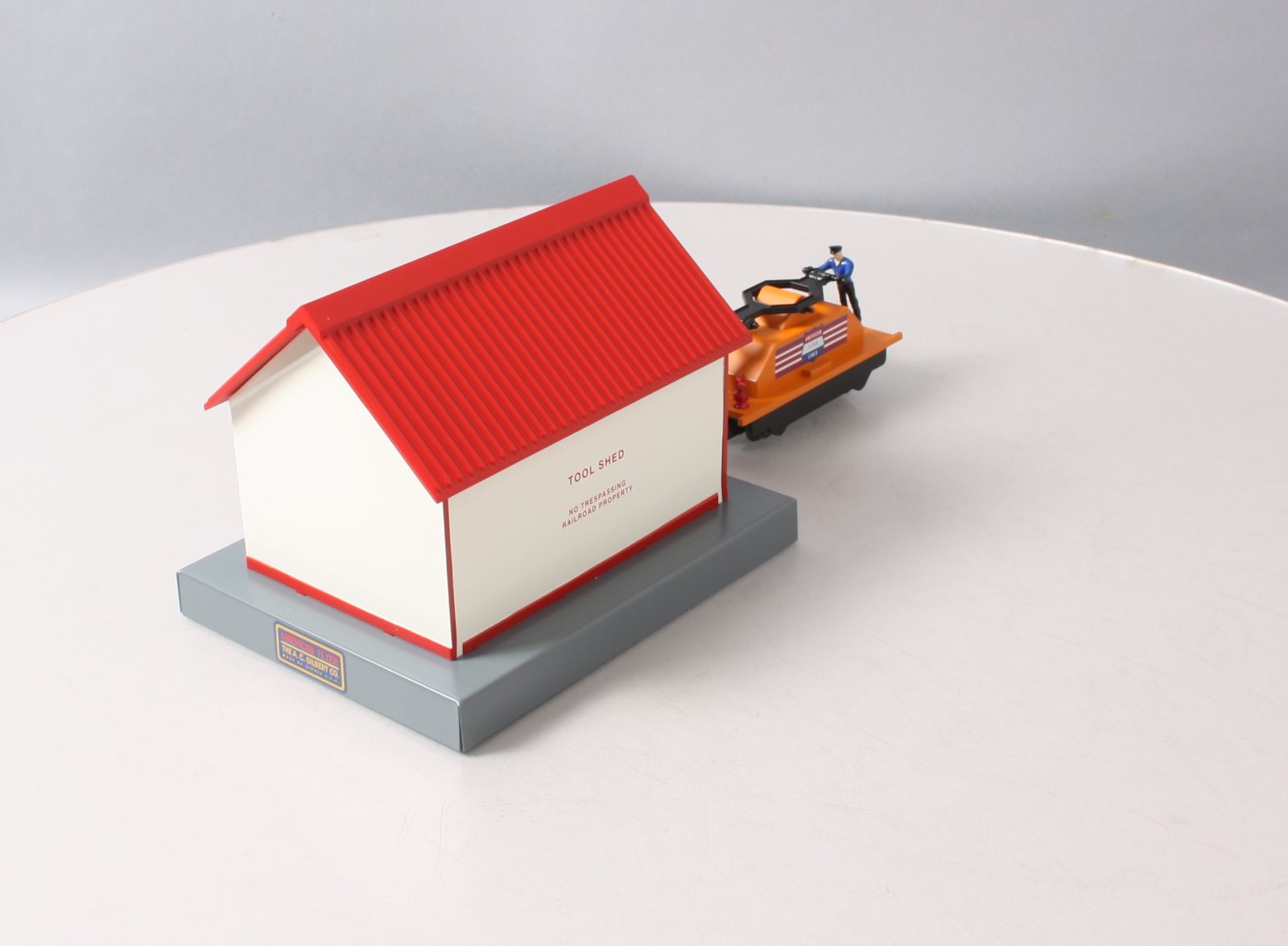 American Flyer 6-49815 S Scale Handcar With Shed #741 NIB