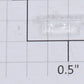 Lionel 8466-10 Left Hand Clear Raised Number Marker Lens/Number Board