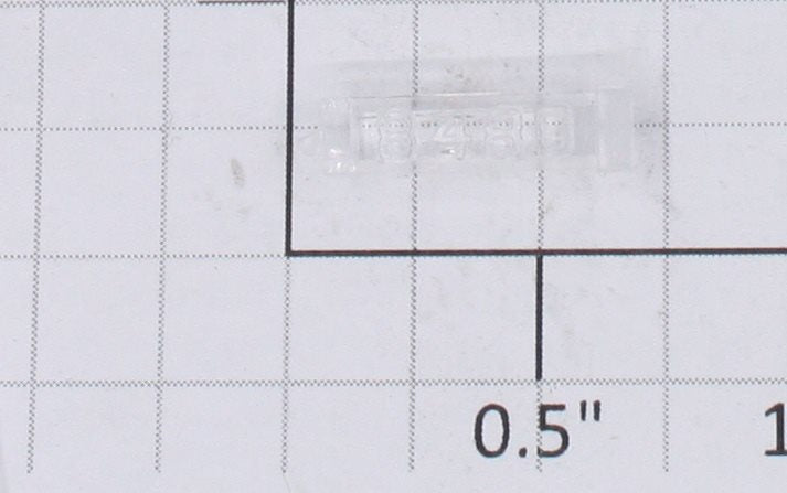 Lionel 8480-10 Left Hand Clear Raised Number Marker Lens/Number Board