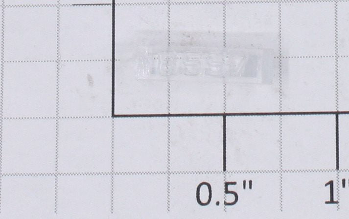 Lionel 8557-10 Left Hand Clear Raised Number Marker Lens/Number Board