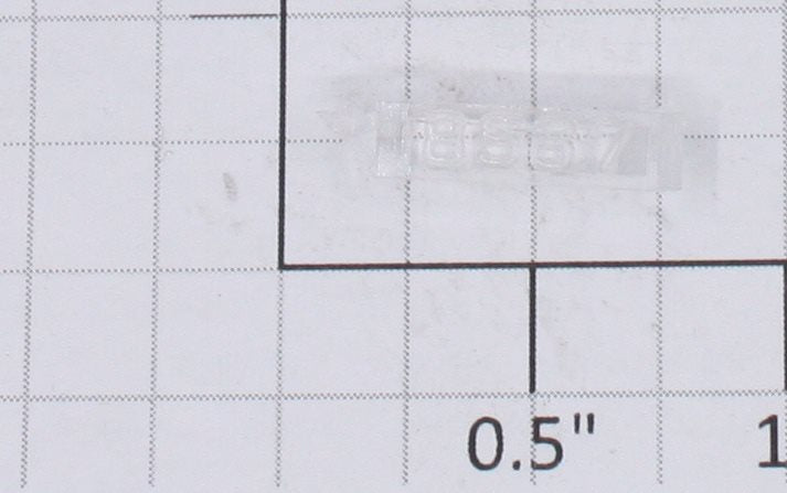 Lionel 8567-10 Left Hand Clear Raised Number Marker Lens/Number Board
