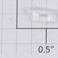 Lionel 8567-6 Right Hand Clear Raised Number Marker Lens/Number Board