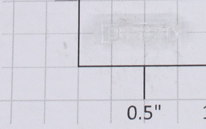 Lionel 8652-6 Right Hand Clear Raised Number Marker Lens/Number Board