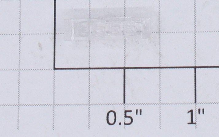 Lionel 8566-6 Right Hand Clear Raised Number Marker Lens/Number Board