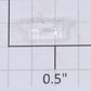 Lionel 8566-6 Right Hand Clear Raised Number Marker Lens/Number Board
